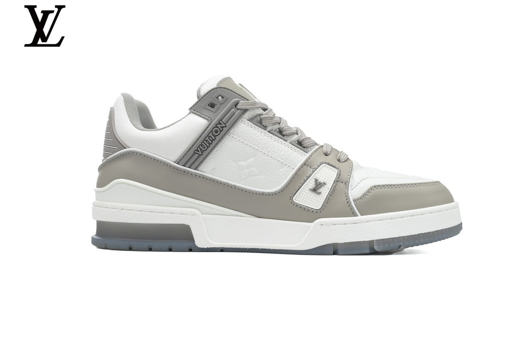 Louis Vuitton LV Trainer Sneaker – Grey & White