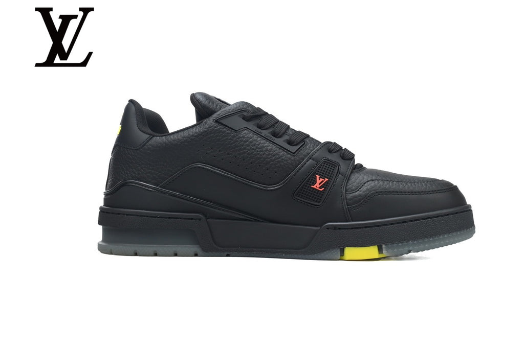 Louis Vuitton Trainer Black Multicolor Sneakers