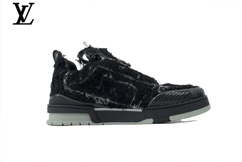 Louis Vuitton Skate Sneaker – Black Fringe