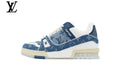 Louis Vuitton Trainer Sneaker – Blue Denim Monogram