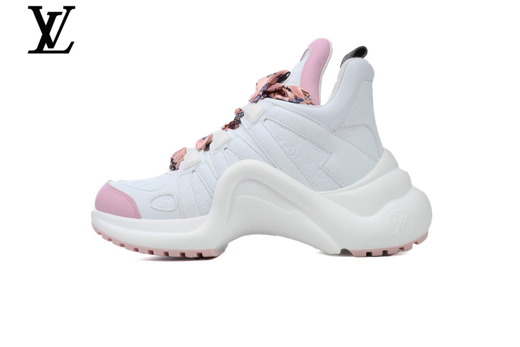 Louis Vuitton Archlight Sneaker – White & Pink