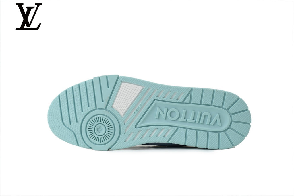 Louis Vuitton Trainer Sneaker – Gradient Blue Monogram