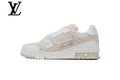 Louis Vuitton Trainer Sneakers - White Printed