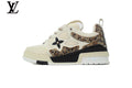 Louis Vuitton Skate Sneaker – Cream Leopard & Rhinestone