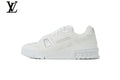 Louis Vuitton Trainer Leather Sneaker Khaki Brown