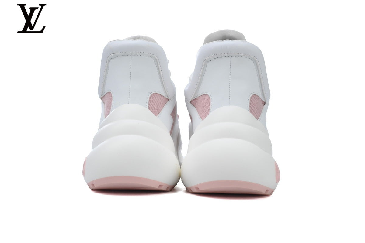 Louis Vuitton LV Archlight Sneaker – White & Pink