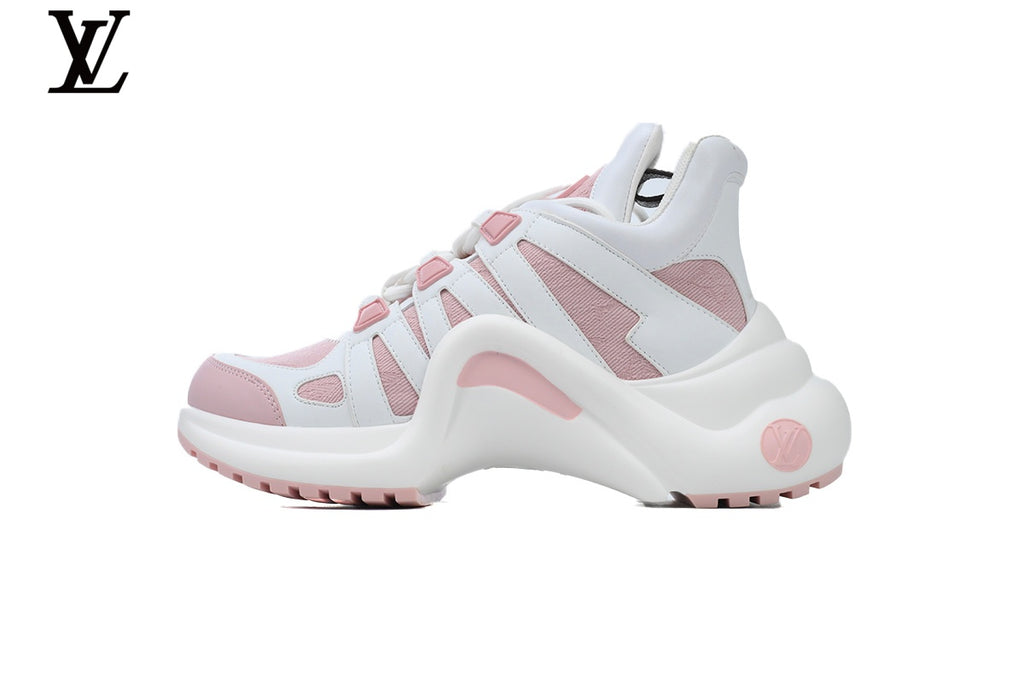 Louis Vuitton LV Archlight Sneaker – White & Pink