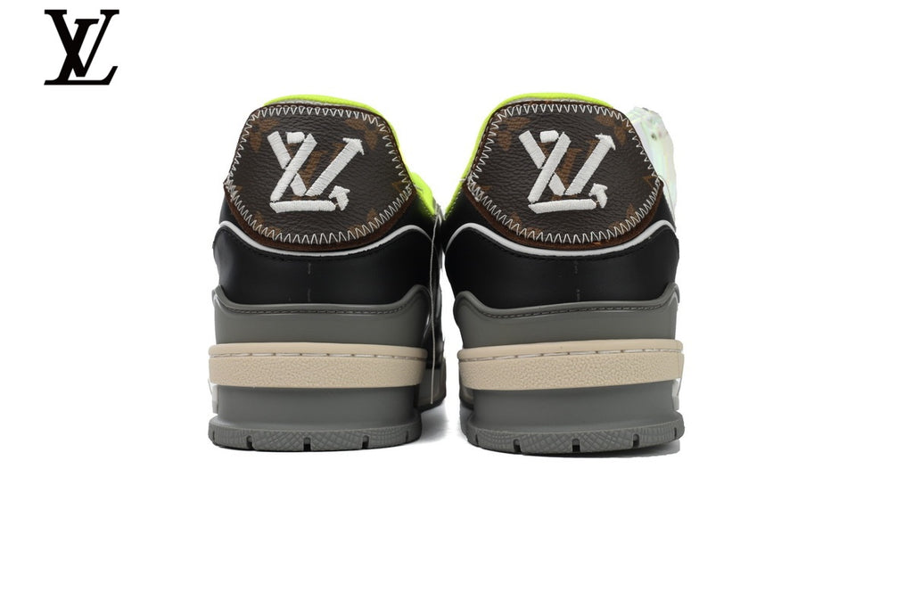 Louis Vuitton LV Trainer Sneaker – Black & Grey Multi