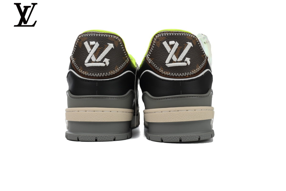 Louis Vuitton LV Trainer Sneaker – Black & Grey Multi