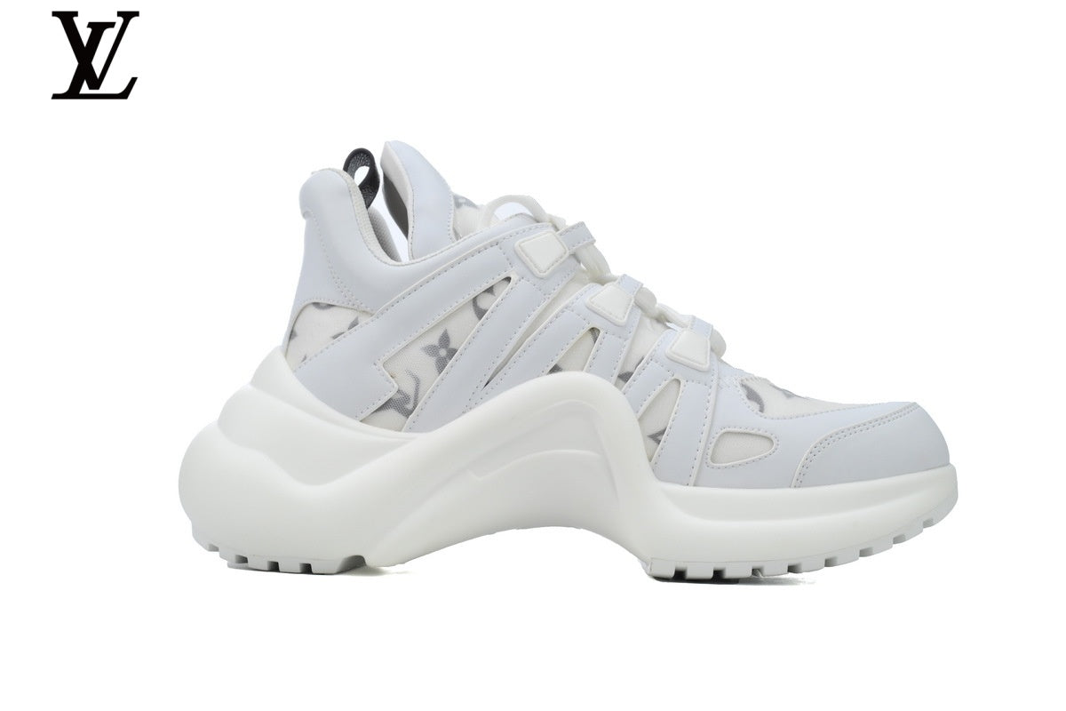 Louis Vuitton LV Archlight Sneaker – White Monogram