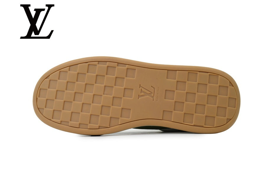 Green Suede-Look Skate Sneakers | Sizes 38–46