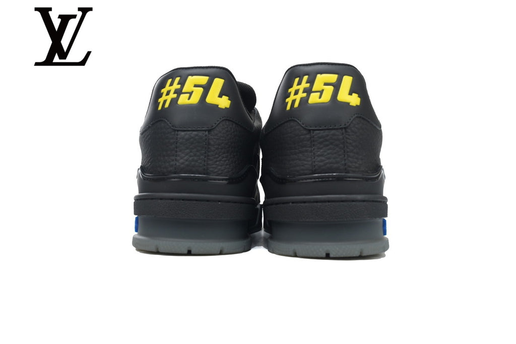 Louis Vuitton Trainer Black Multicolor Sneakers
