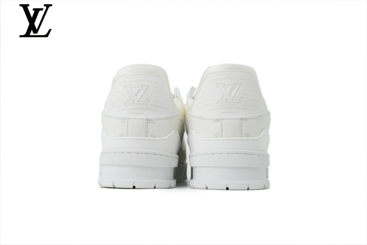 Louis Vuitton Trainer Sneaker – White Monogram