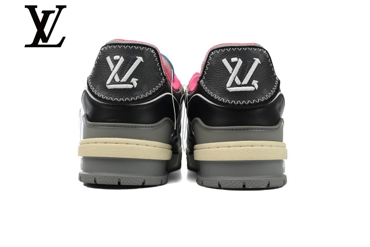 Louis Vuitton Trainer Sneakers - Black Multicolor