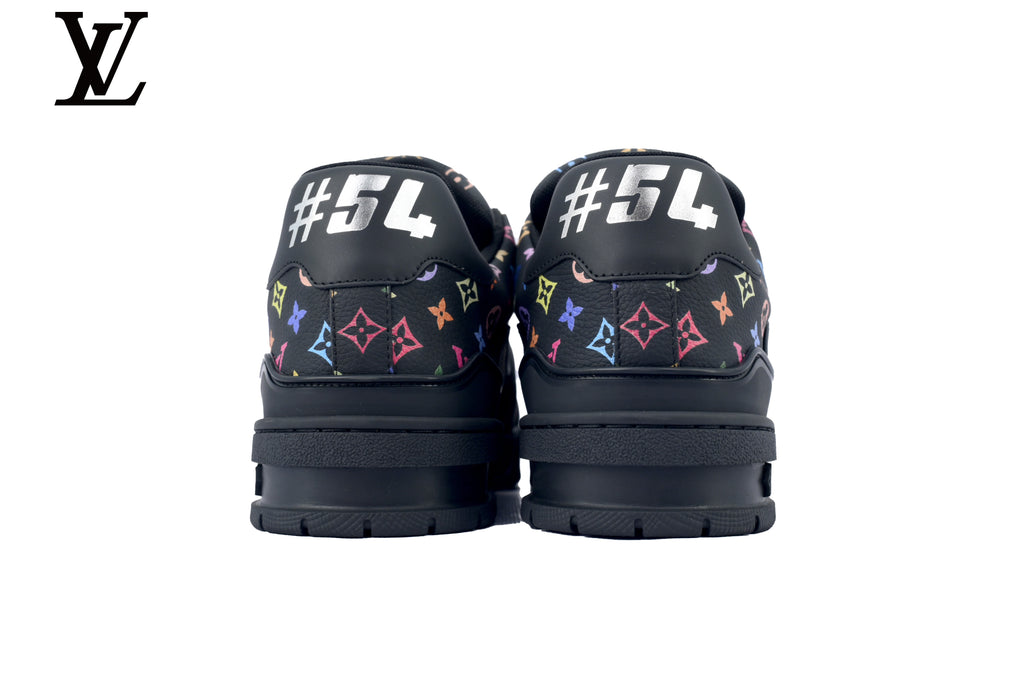 Louis Vuitton Trainer Sneaker – Black Multicolor Monogram