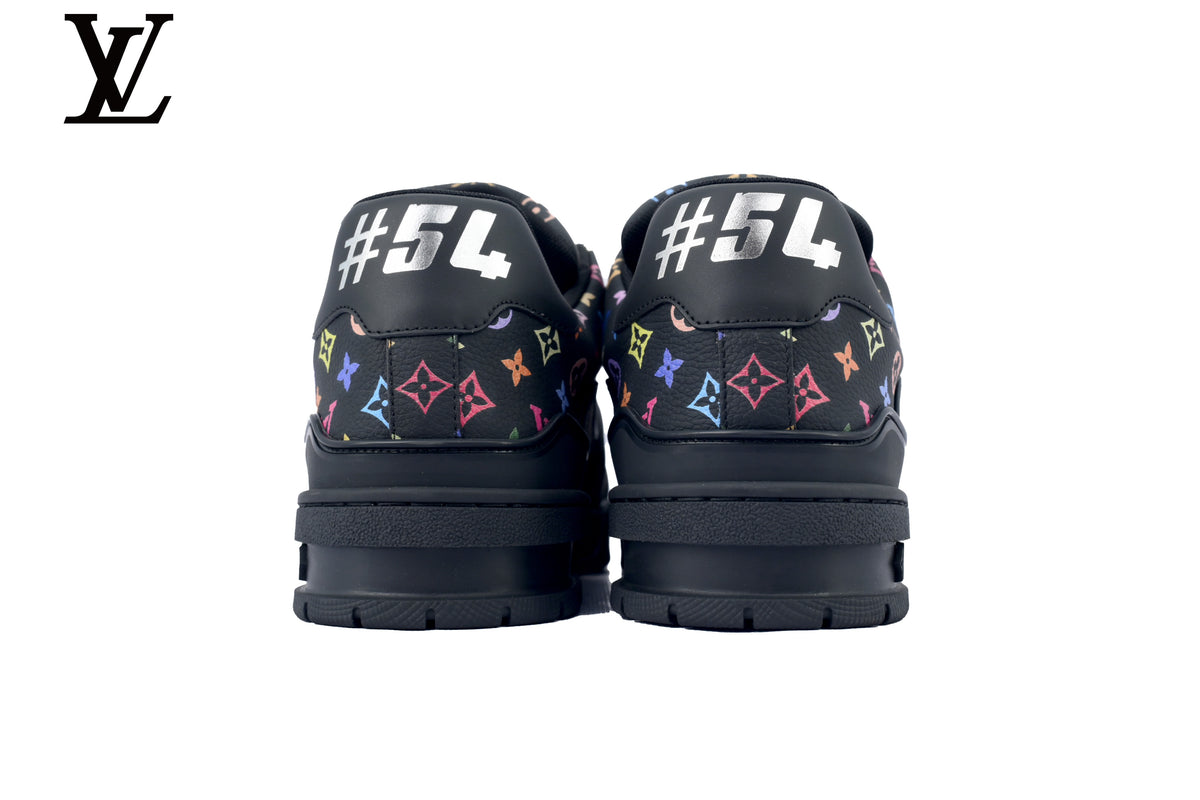 Louis Vuitton Trainer Sneaker – Black Multicolor Monogram