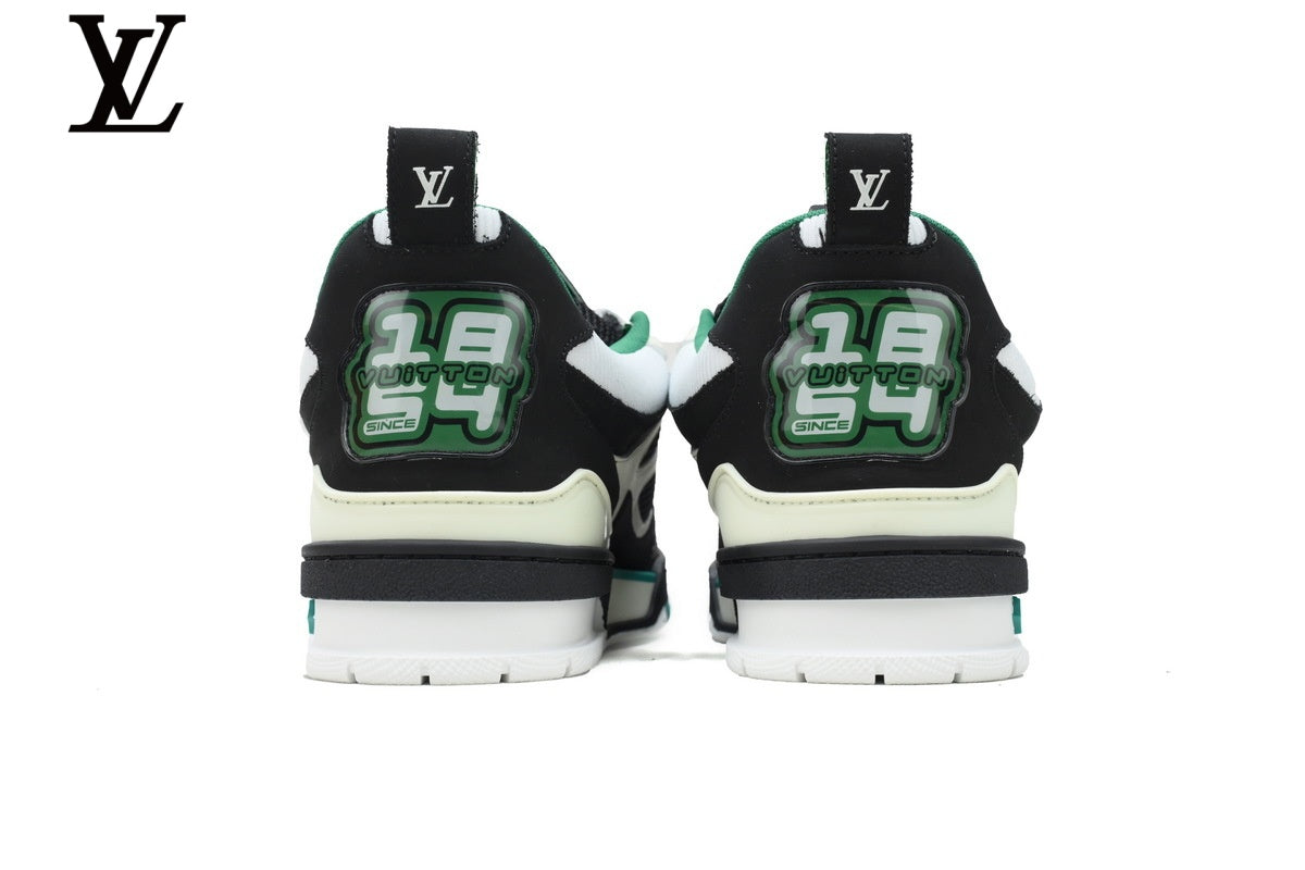 Louis Vuitton Skate Sneaker – Black, White & Green