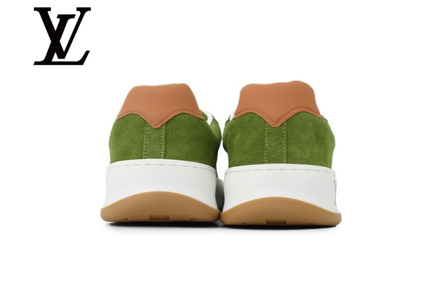 Green Suede-Look Skate Sneakers | Sizes 38–46