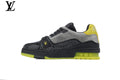 Louis Vuitton LV Trainer Sneaker – Black & Yellow Rhinestone