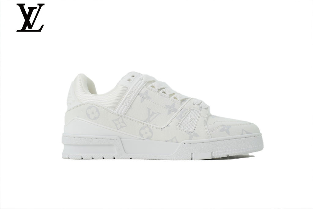 Louis Vuitton Trainer Sneaker – White Monogram