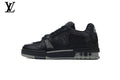 Louis Vuitton Trainer Sneaker – Black Monogram Leather