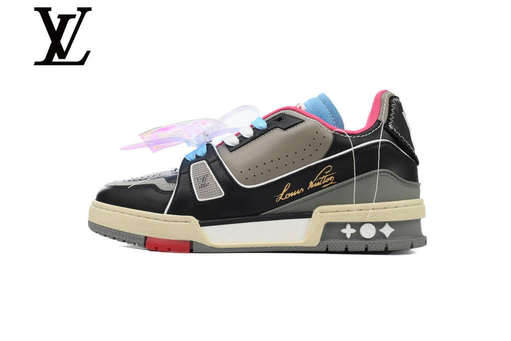 Louis Vuitton Trainer Sneakers - Black Multicolor