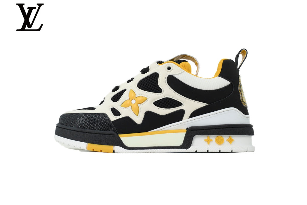 Louis Vuitton Skate Sneaker – Black, White & Yellow