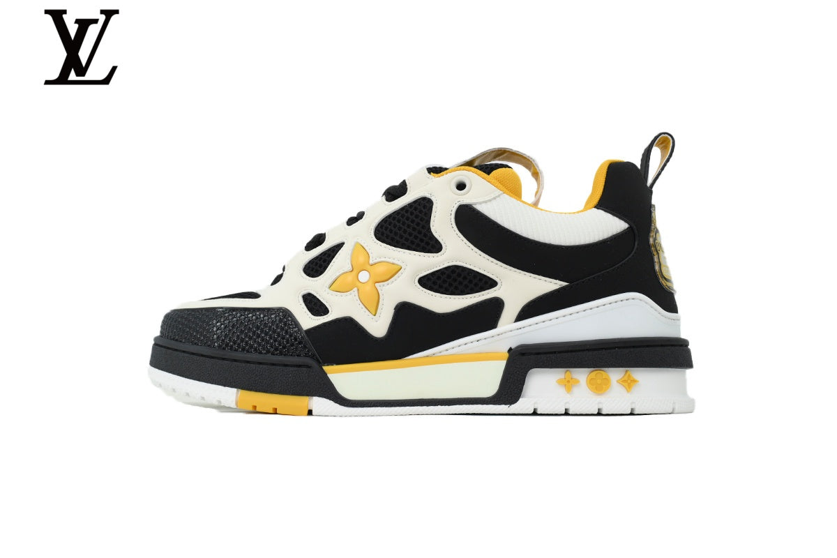 Louis Vuitton Skate Sneaker – Black, White & Yellow