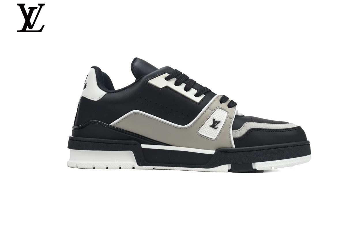 Louis Vuitton LV Trainer Sneaker – Black, Grey & White