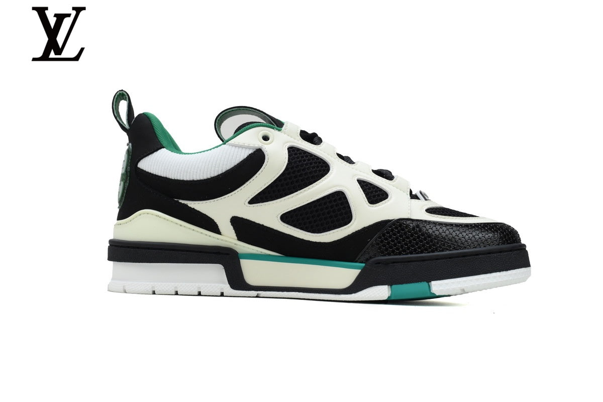 Louis Vuitton Skate Sneaker – Black, White & Green