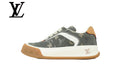Green Monogram-Pattern Skate Sneakers | Sizes 38–46