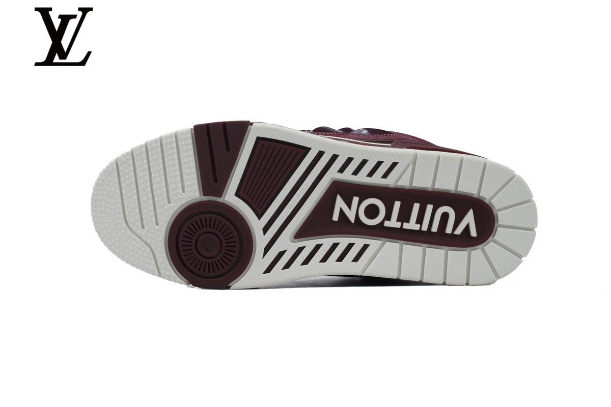 Louis Vuitton Skate Sneakers – Burgundy