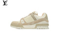 Louis Vuitton LV Trainer Sneaker – Beige & White