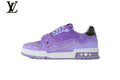 Louis Vuitton Low Top Trainer – Purple Gradient Monogram Leather