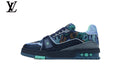 Louis Vuitton Trainer Sneaker – Navy Multicolor Crystal