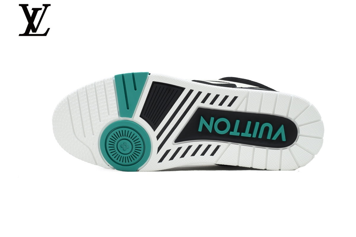 Louis Vuitton Skate Sneaker – Black, White & Green