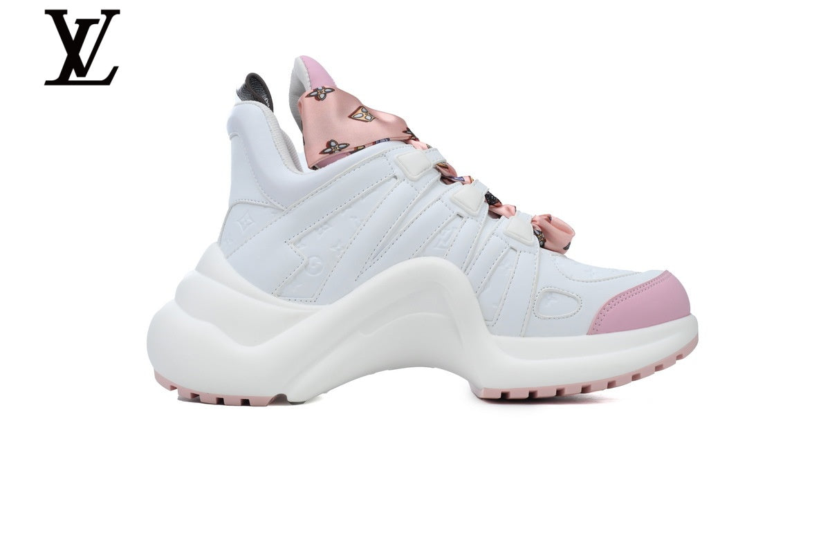 Louis Vuitton Archlight Sneaker – White & Pink