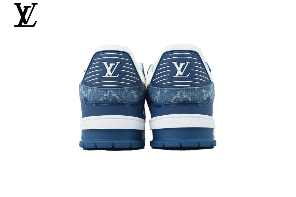 Louis Vuitton LV Trainer Sneaker – Blue Denim