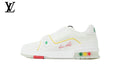 Louis Vuitton Trainer Sneaker – White Multicolor Accent