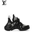 Black Rhinestone-Detail Sneakers | Sizes 38–46