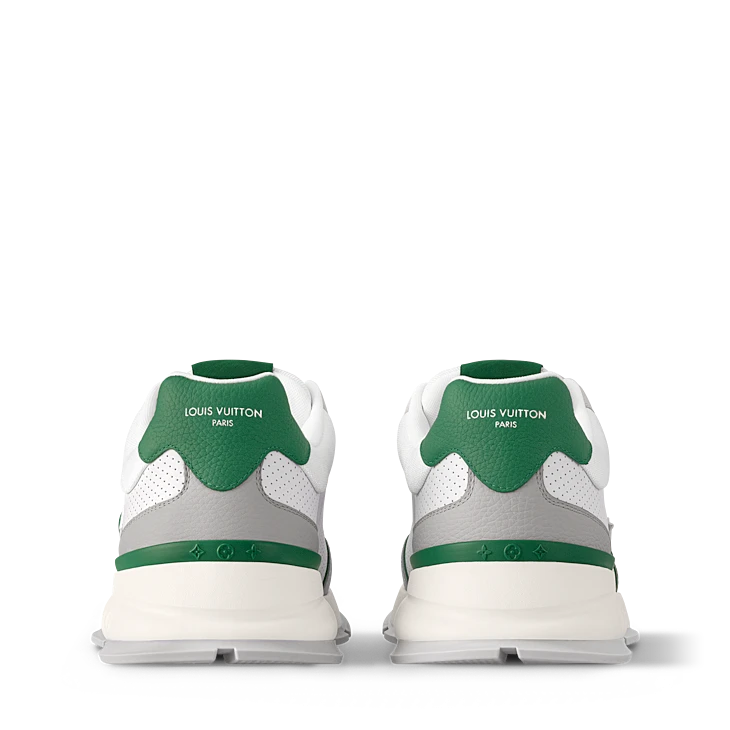White & Green Sneakers