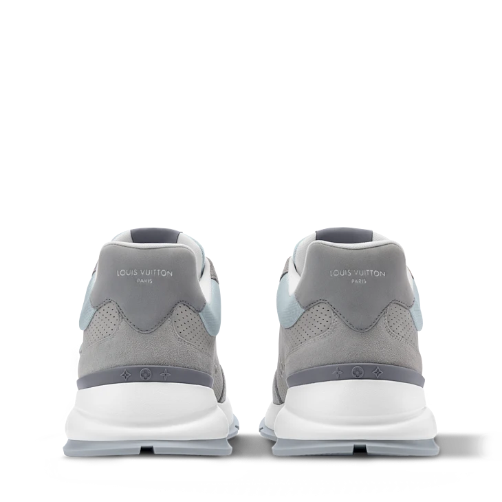 Grey & Light Blue Sneakers