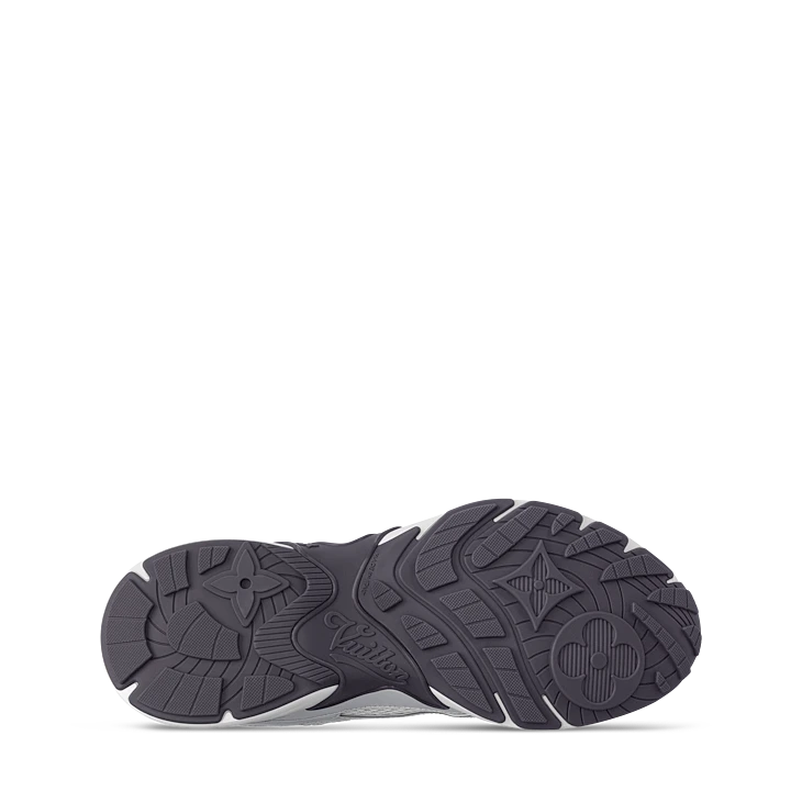 Silver Mesh Sneakers