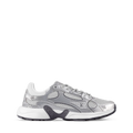 Silver Mesh Sneakers