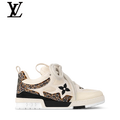 Cream Rhinestone-Detail Skate Sneakers | Sizes 38–46