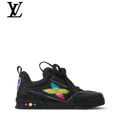 Black & Rainbow Skate Sneakers | Sizes 38–46