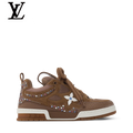 Brown Rhinestone-Detail Skate Sneakers | Sizes 38–46